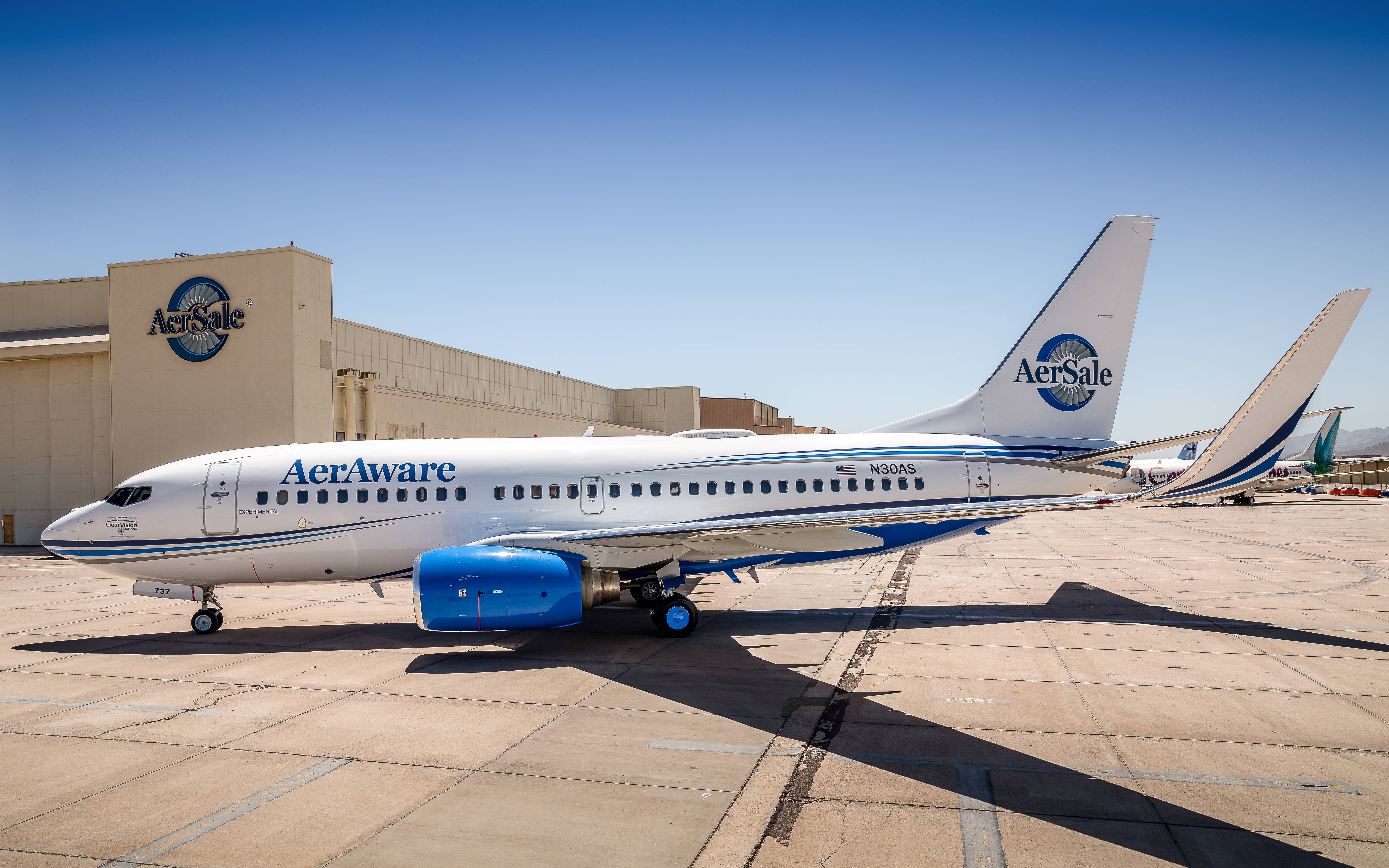 AerSale® Successfully Completes Certification Flight Testing for the AerAware™ Enhanced Flight Vision System (EFVS)